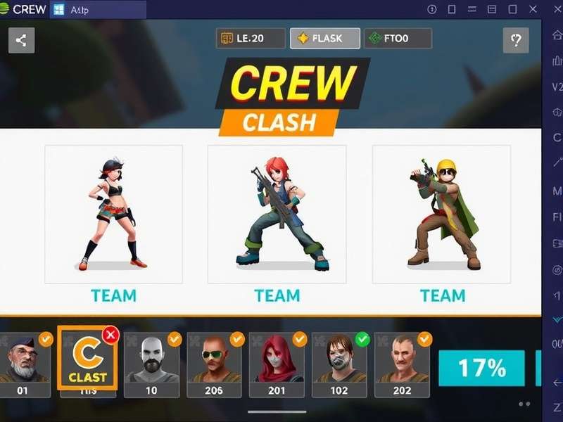 Crew Clash Team Battle