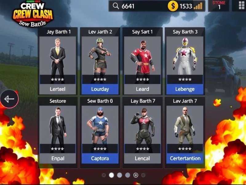 Crew Clash Game Screenshot